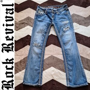 Rock Revival Alanis Boot Stretch Jeans - Size 29